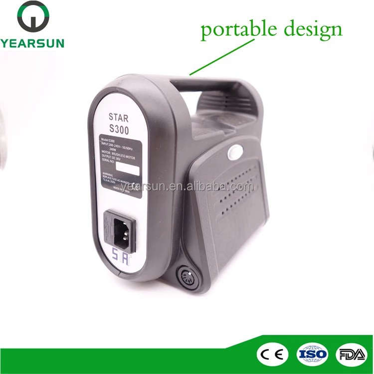 Dental technician tools polishing suit micro motor machine 60000rpm