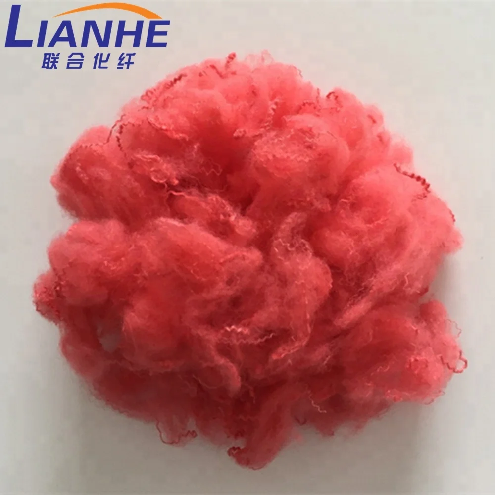 
different denier polyester fiber, dope dyed synthetic fibre, fibres de polyester 