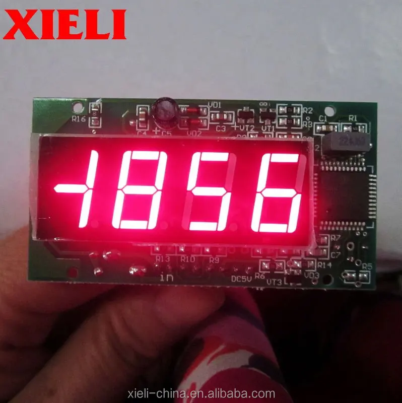 XIELI 3 1/2 digit LED voltmeter
