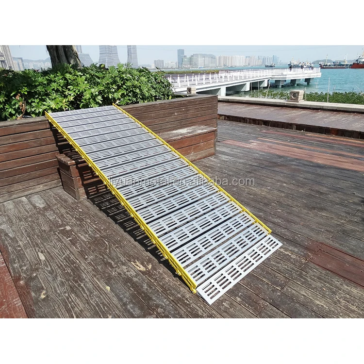 High quality aluminum folding truck ramps fold up ramps for wheelchair