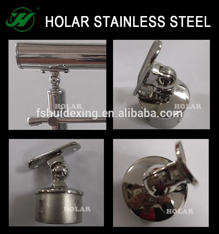 stainless steel wall mounted handrail bracket