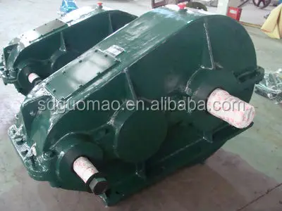 ZQ серии мягкие зубы коробка передач снижение скорости для ленточный конвейер