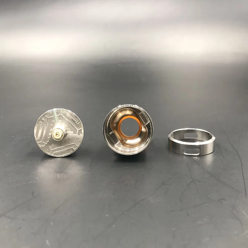  2018 Новое поступление Перезаправляемые Атомайзеры емкостью vape pod многослойное сочетание RDA 24 мм перезагрузки испаритель 4 вида цветов Перезагрузка х