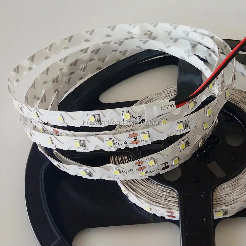 nano waterproof IP65 2835 SMD s shape flexible led strip 60led/m DC24V 8mm easy install bendable strip led