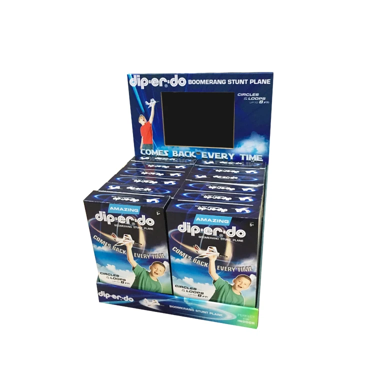 POS столешница Дисплей Стенд с видео плеер