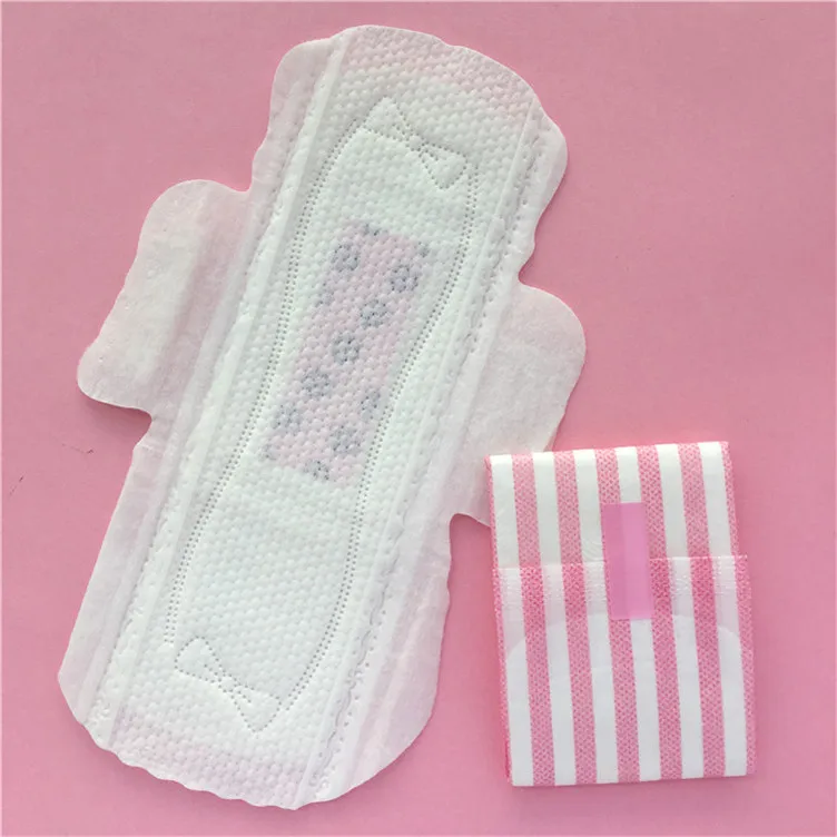 Dry mesh sanitary napkins feminine hygiene individually wrapped sanitary napkins