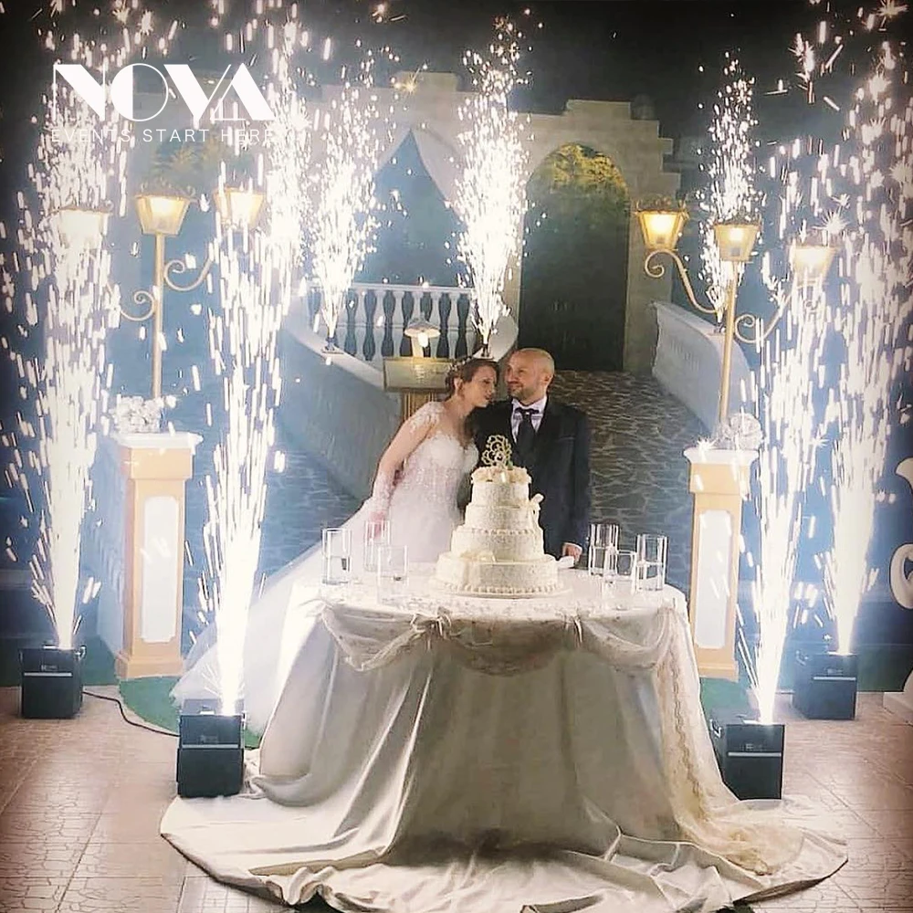 Wedding Festival Stage Cold Pyrotechnics Sparkle Machine Fireworks Pyro Fountain