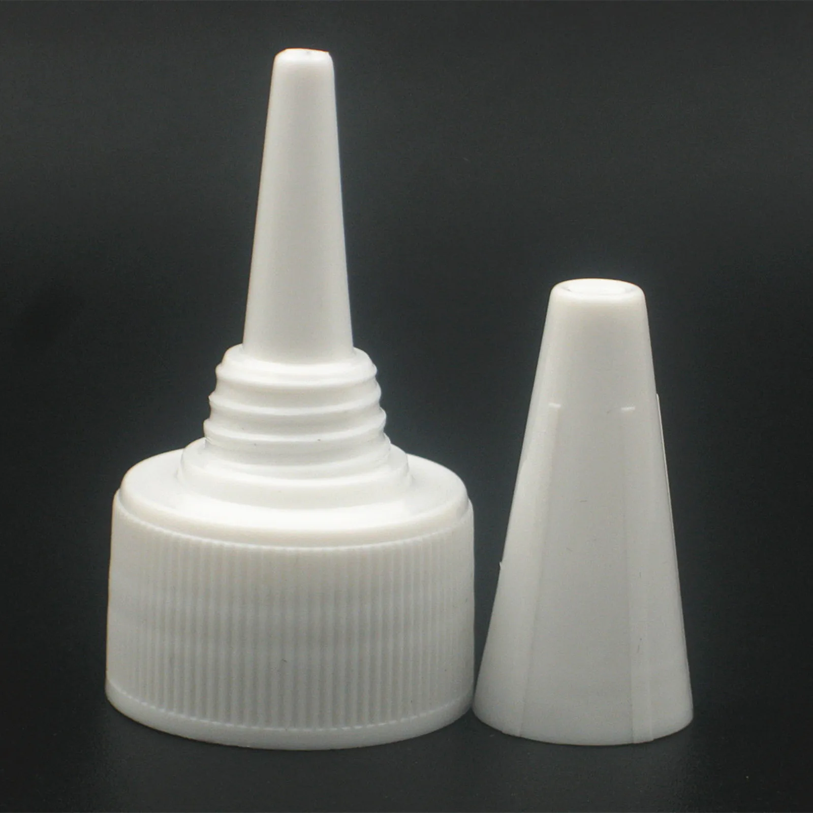 18-410 20-410 24-410 28-410  plastic Dispensing cap Ribbed twist top cap  10pc/pack