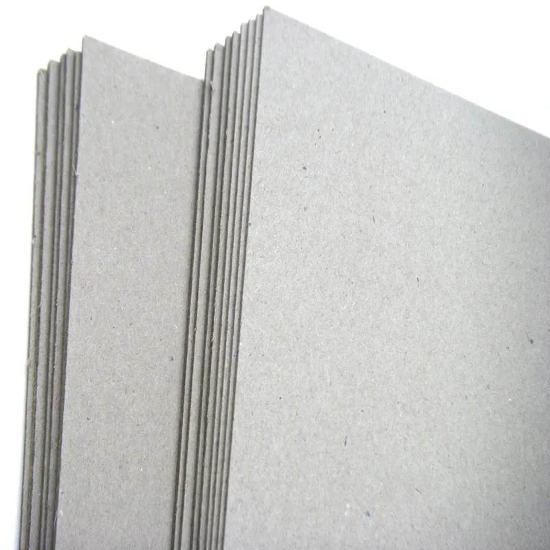 1mm sheets laminated grey cardboard non corrugated