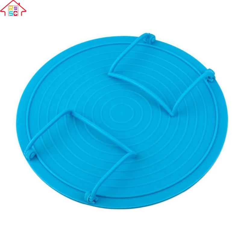 Multifunction Plastic Foldable Microwave Tray,Steam Rack Oven Bowls Plates Holder Shelf Kitchen Tool