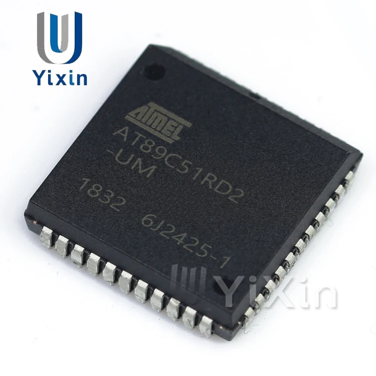 New and Original AT89C51RD2-SLSUM AT89C51RD2 Microcontroller IC Integrated Circuit PLCC44