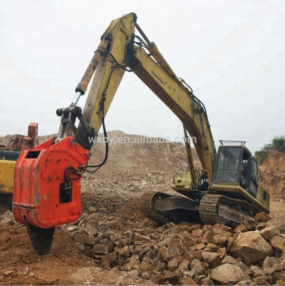 excavator parts construction machinery hydraulic vibrate ripper rock demolition tool breaker hammer hydraulic vibro ripper