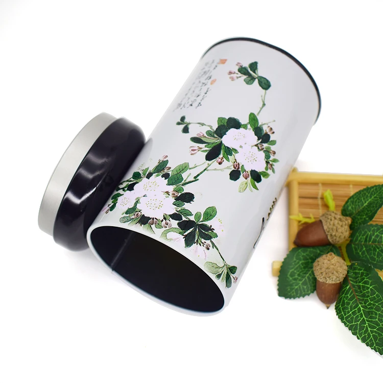 Manufactory Wholesale round plastic tin box round perfume tinplate can round paint tin can