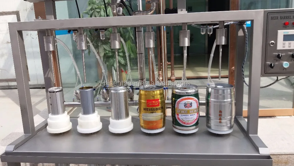 
beer can filling machine line 