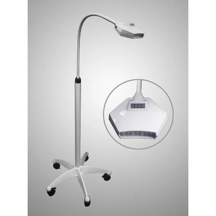 
Cool blue light LED white diamond one, laser teeth whitening light with floor stand 