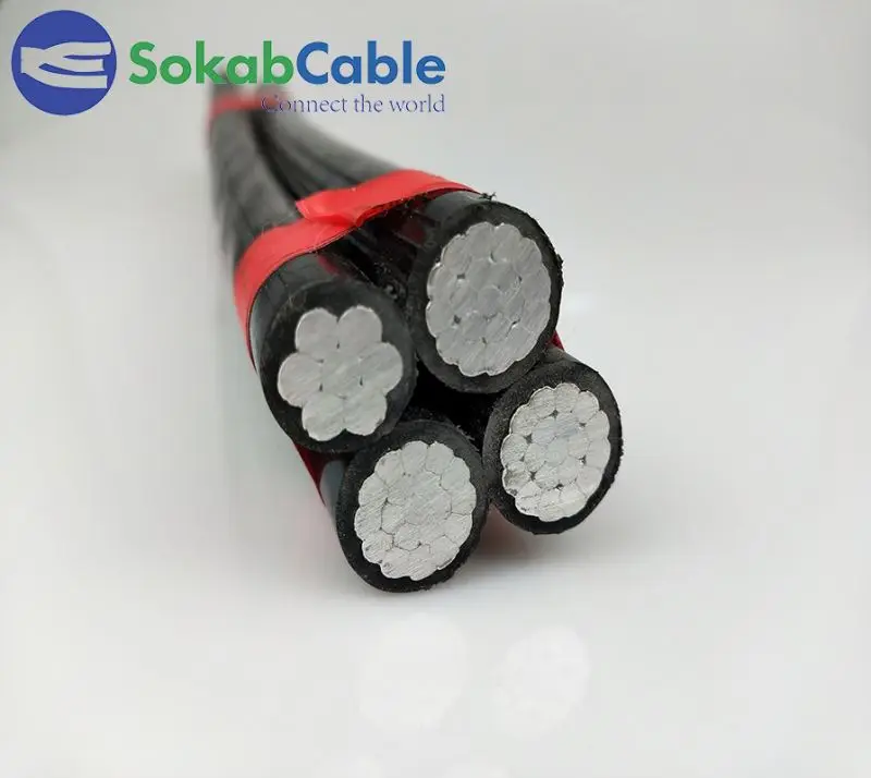 Most Competitive Price ALUMINUM CONDUCTOR ABC Aerial Bundle / overhead cable