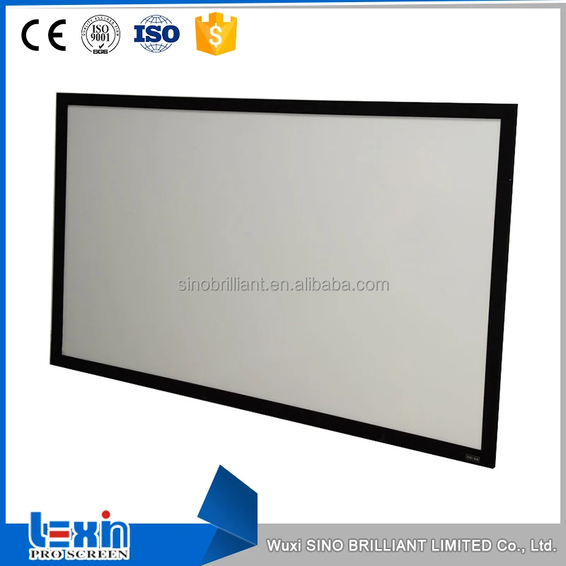 120 дюймов 4:3 производство фиксированной рамки новый мультимедийный проектор экран