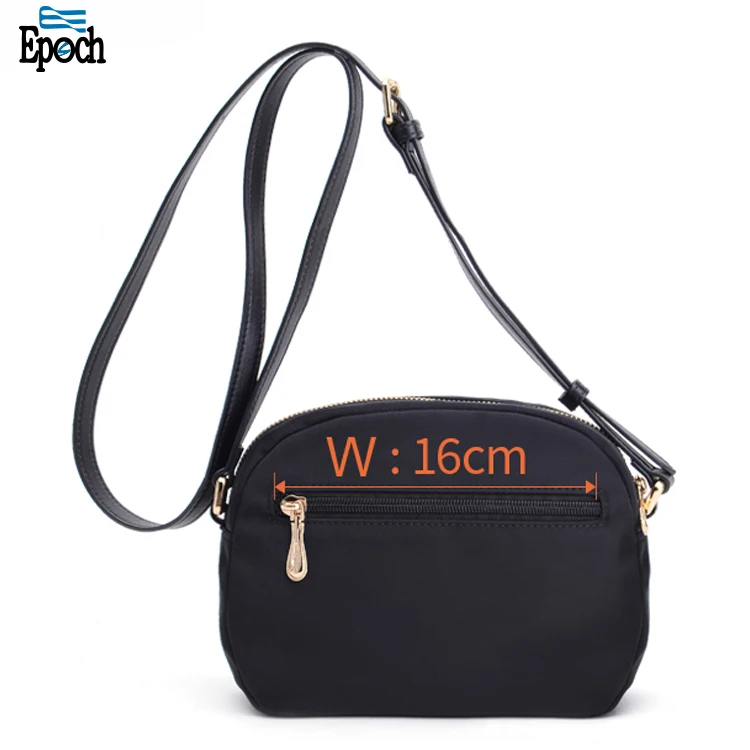Hot sale ergonomic design nice lightweight nylon mini handbags ladies for travel