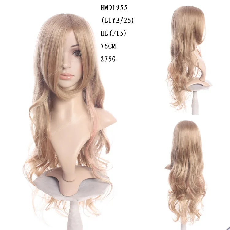 Korean impored material looks human hair wigs