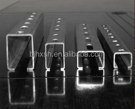 Galvanized steel beam double c channel section for building system