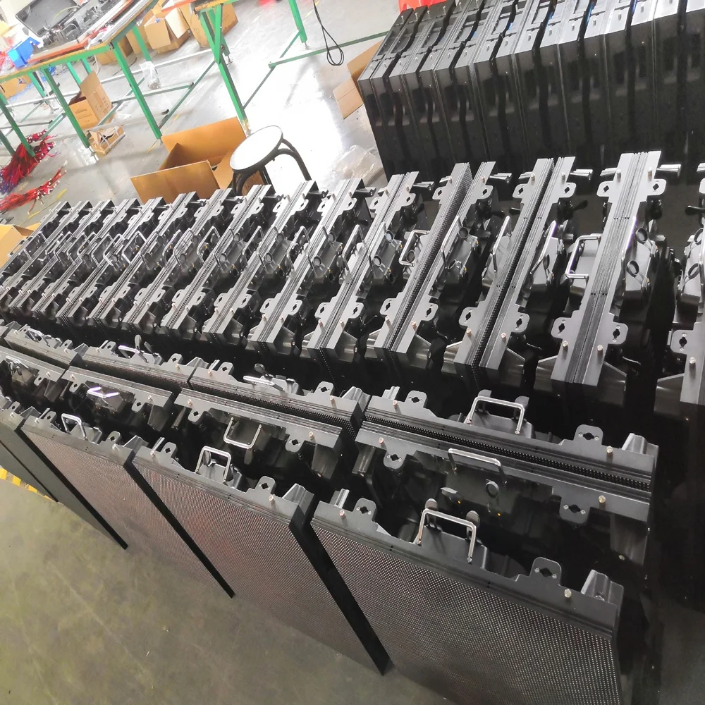 shenzhen led outdoor waterproof led advertising panels p6 led video wall led panel screen