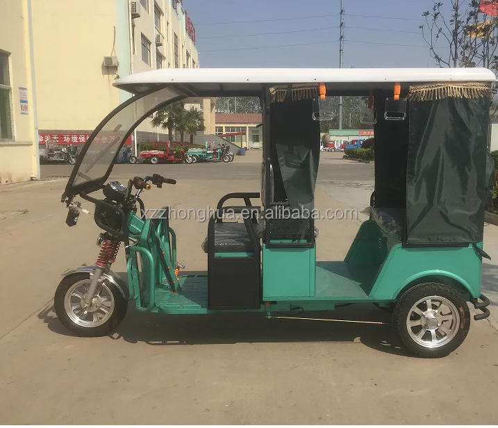 S-016 Лидер продаж, Электрический рикша для индийского рынка/туристический рикша/Электрический пассажирский трехколесный велосипед