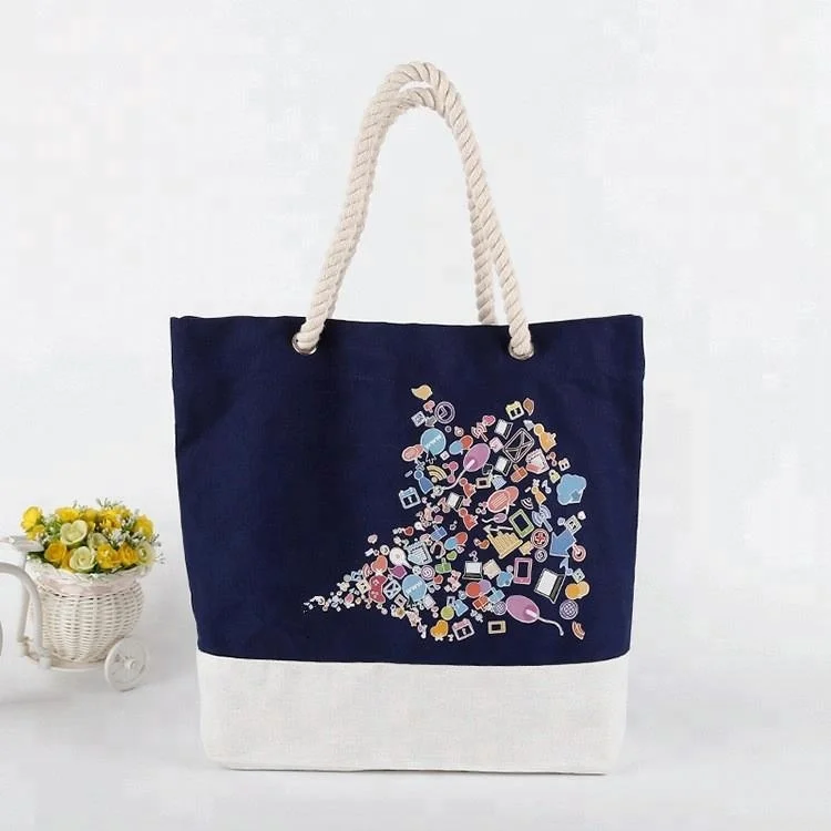 Wholesale Custom Cotton Canvas Tote Bag Canvas Bags