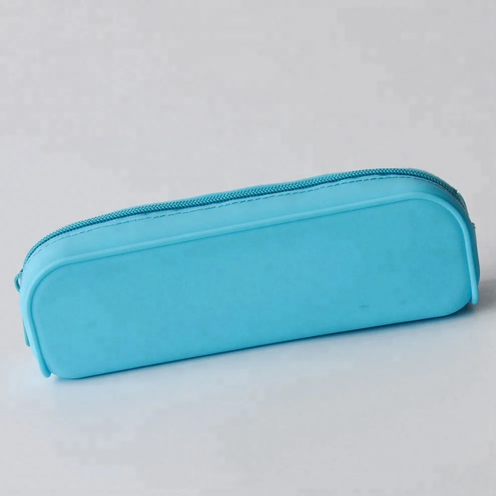 Factory Durable Silicone Cute Pencil Case, Clear Pencil Pouch, Custom Pen Holder