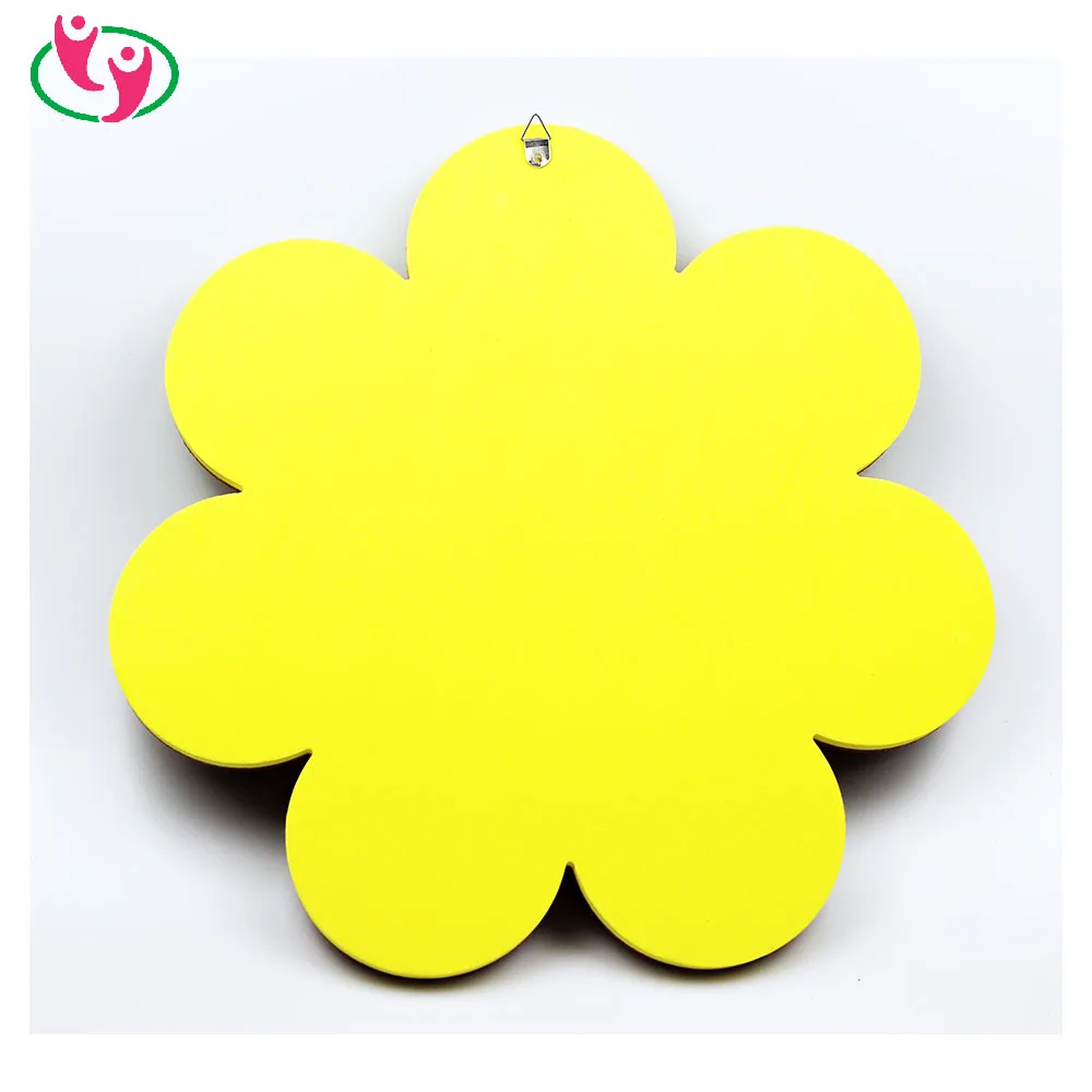 Whole Sell Fancy Customized Flower Shape EVA Cork Notice Board