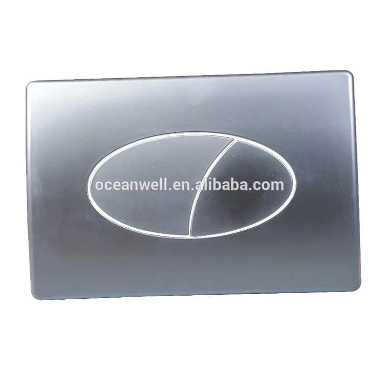 
Toilet push button for pneumatic slim concealed flushing cistern for wall-hung WC for bathroom 