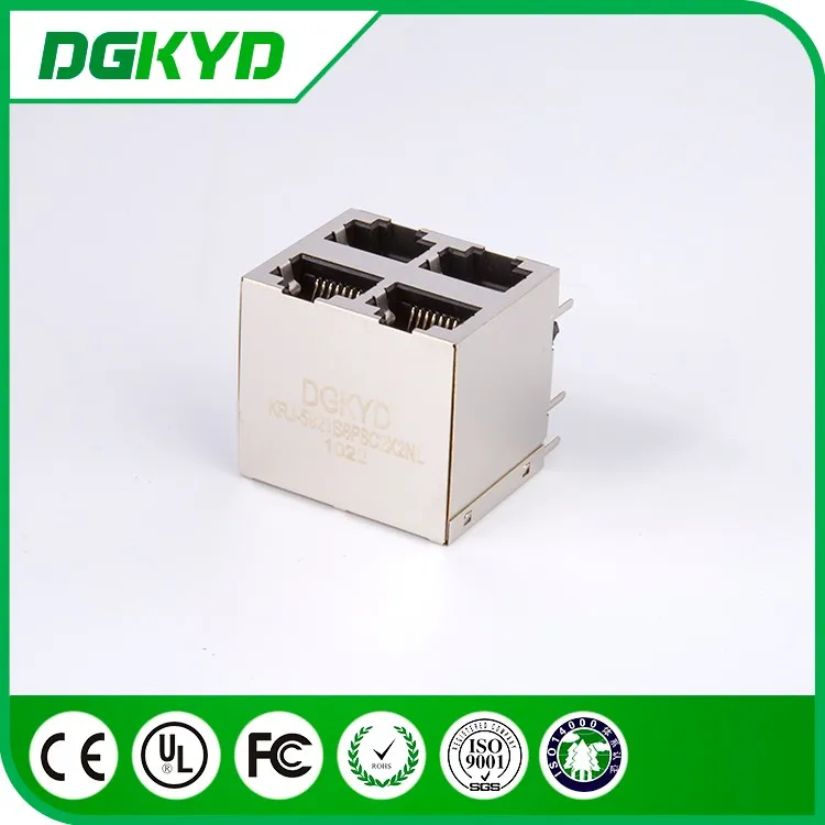 DGKYD59212288GWA1DY1E щит стек двойная колода 2x2 четыре порта rj 45 разъем
