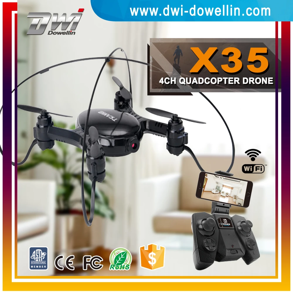 ДВИ Dowellin Wi-Fi Смартфон Управления Летательный Аппарат С HD Камера Wifi Quadcopter