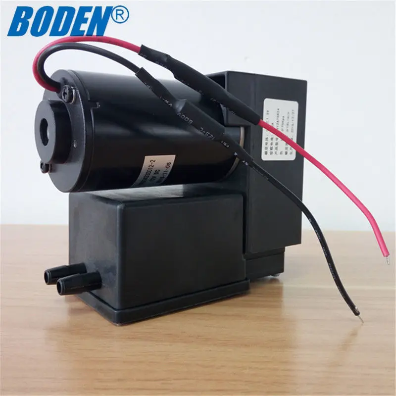 75kpa 15L/min Medical Lab Beauty Equipment 12V 24V DC Piston Air Vacuum Pump