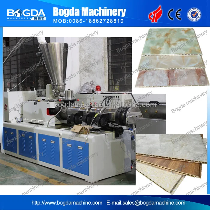 Wpc Extrusion Machine/PVC Wall Panel Production Line/WPC Profile Extruder Machine