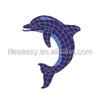 dolphin pattern for pool