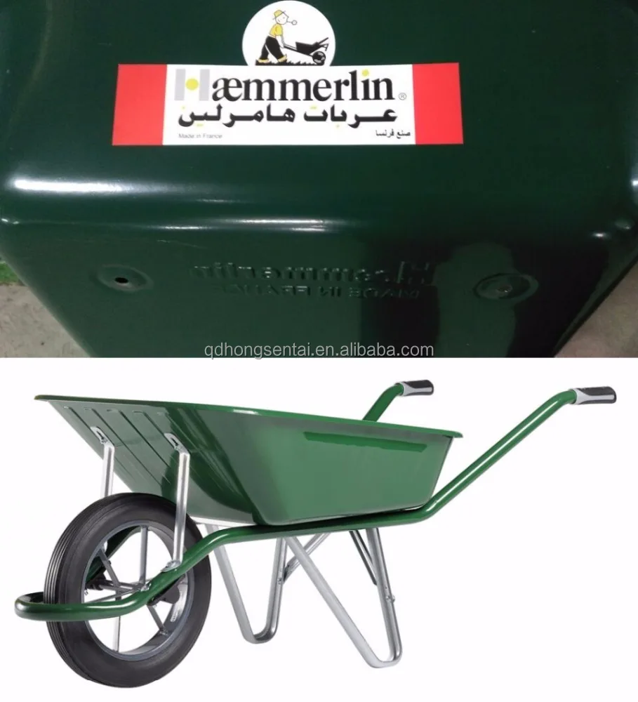 France model 65L heavy duty Hammerlin concrete wheel barrow