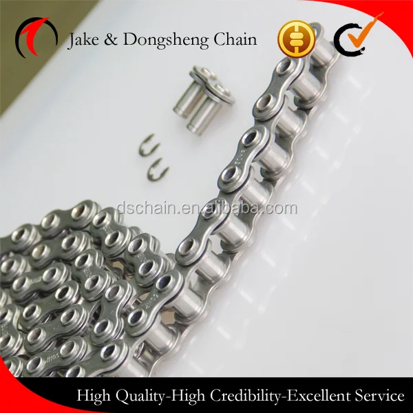 60SS china manufacturer ISO standard food grade conveyor parts stainless roller chain
