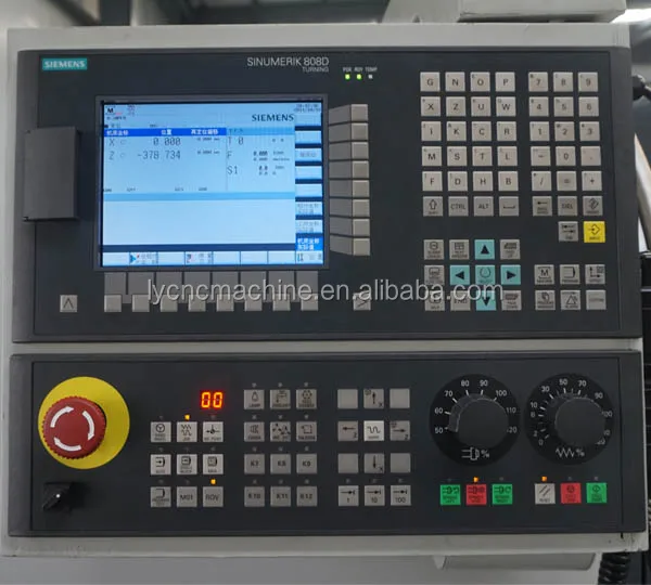 Fanuc, Siemens управления токарный станок с чпу машины CK6136