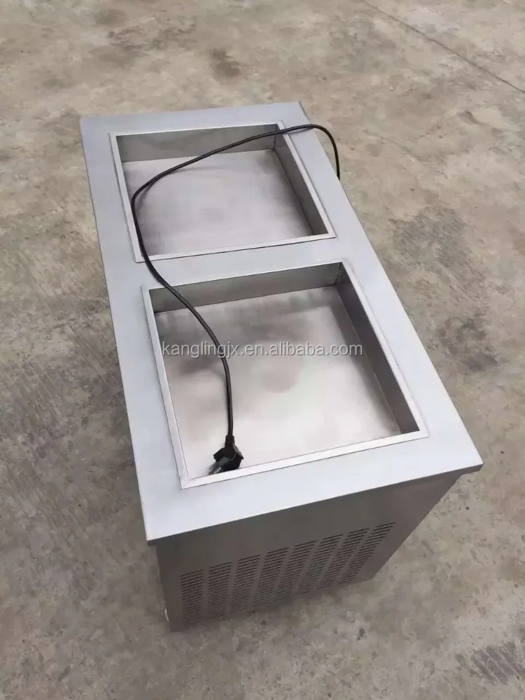 High Quality 190529 Rolled Ice Cream Machine Popular In Thailand