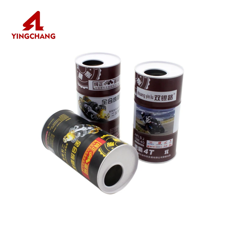 Lubricating oil can lubricant oil packaging engine oil tank