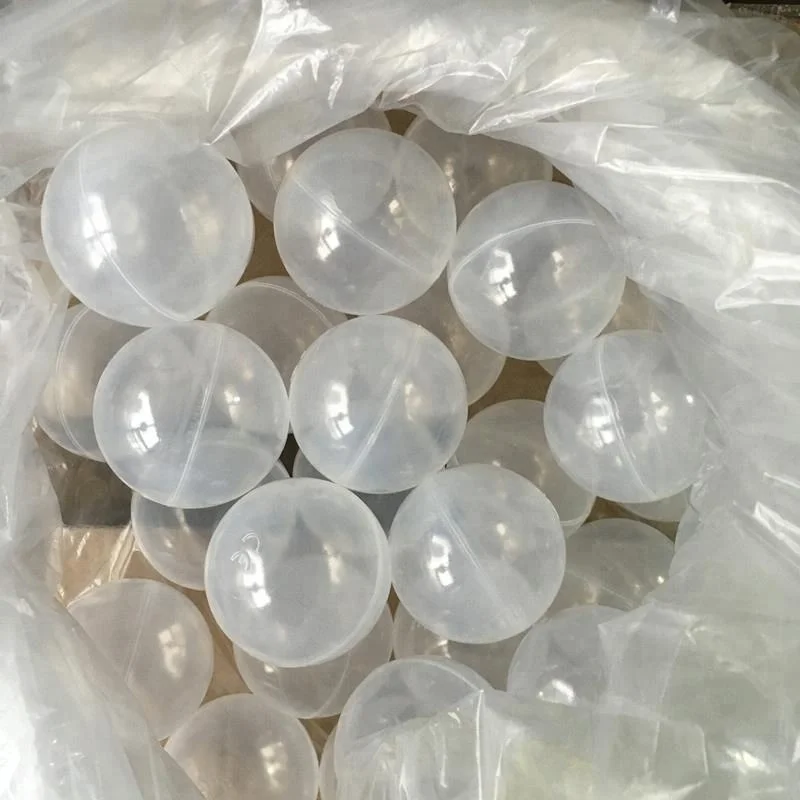 6cm 7cm 8cm celar soft plastic hollow balls for kids toy