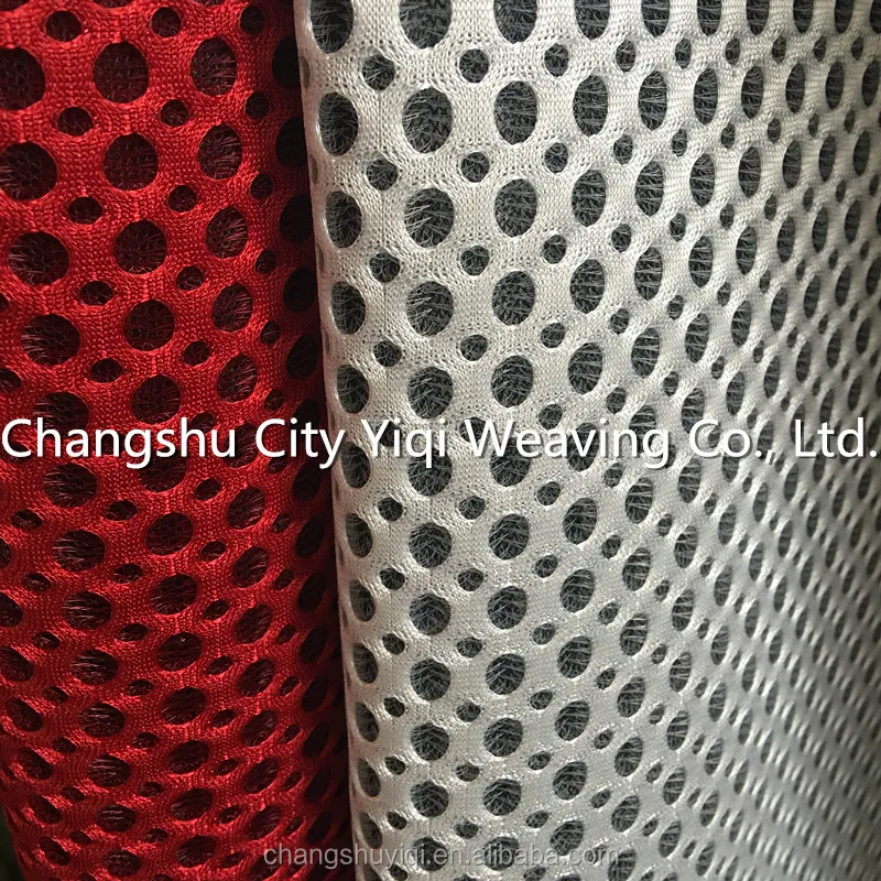 4d air mesh fabric big hole mesh fabric for bedding polyester fabric
