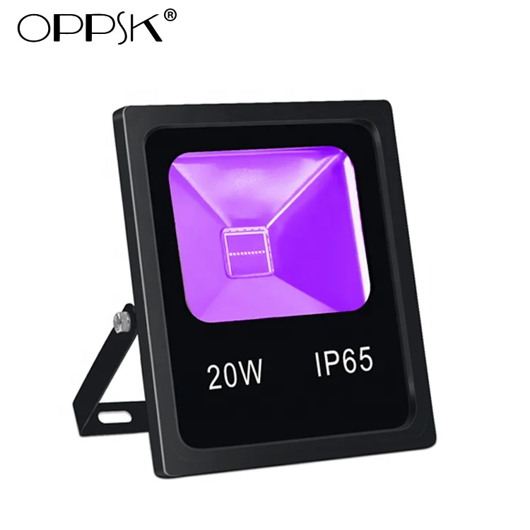 20W IP65 Outdoor Waterproof Portable LED UV Flood Light BlackLight