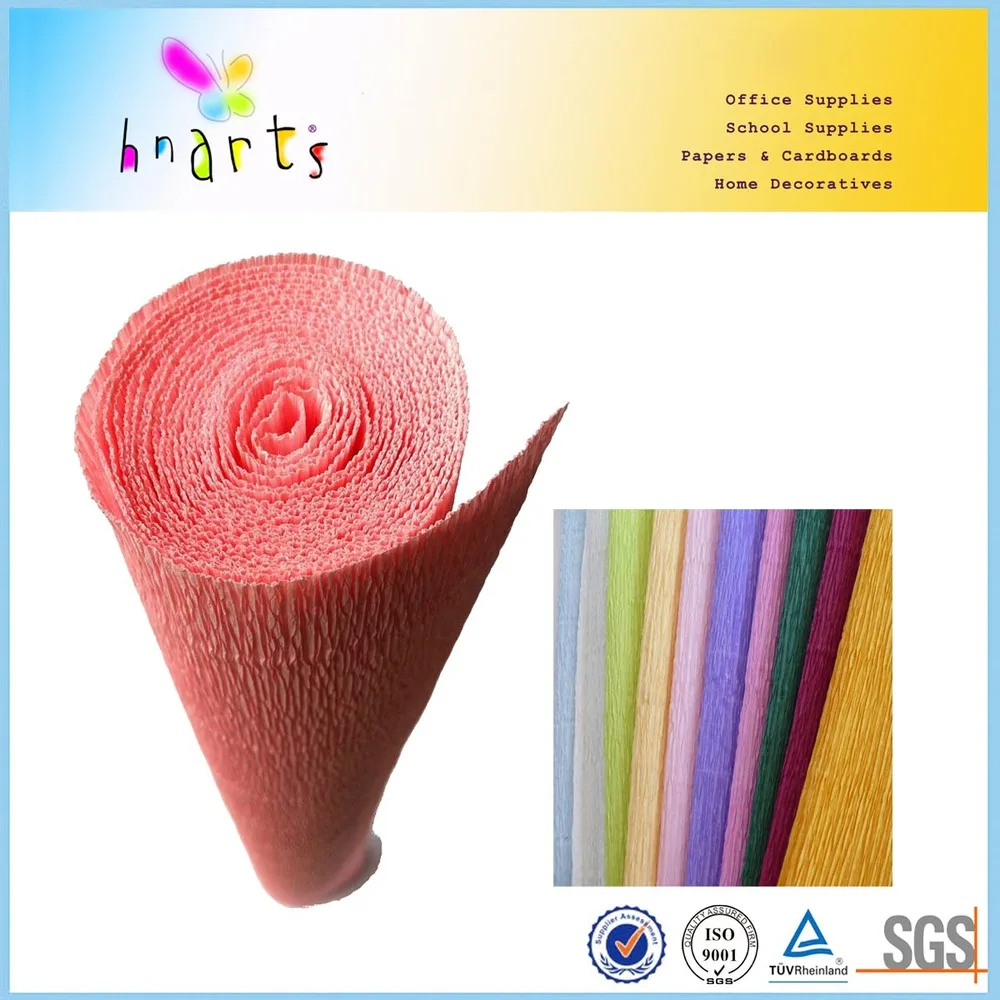 
 цветочный креп рулон бумаги  