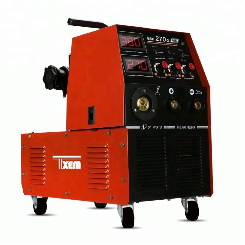 NBC MIG 270 built in wire feeder gas welding machine
