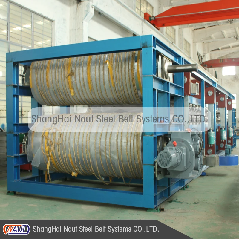 Полипропиленовый композитный материал непрерывный двойной ременной