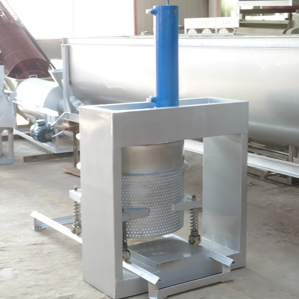 cassava  dewatering screw press