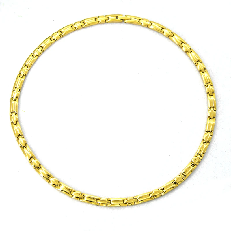 Luxury design dubai necklace 18k gold chain stainless steel jewelry