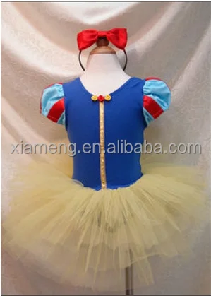 Белоснежка танцевальная одежда для девочек, танцующих новый дизайн новорожденных девочек принцесса Пачки юбки