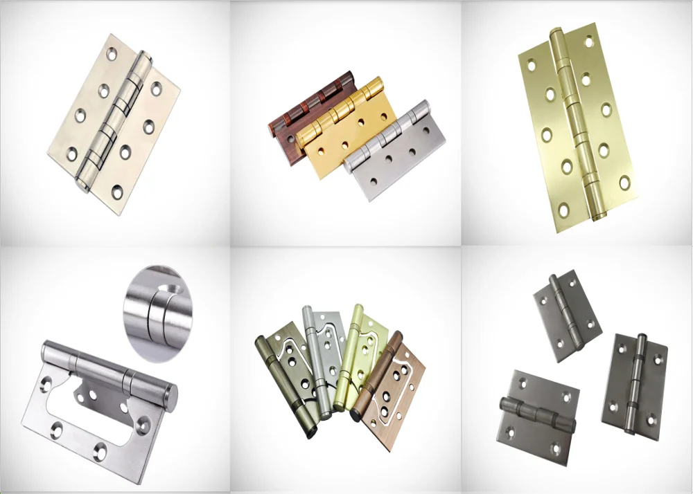 4inch heavy duty steel bathroom sub mother wooden door hinge